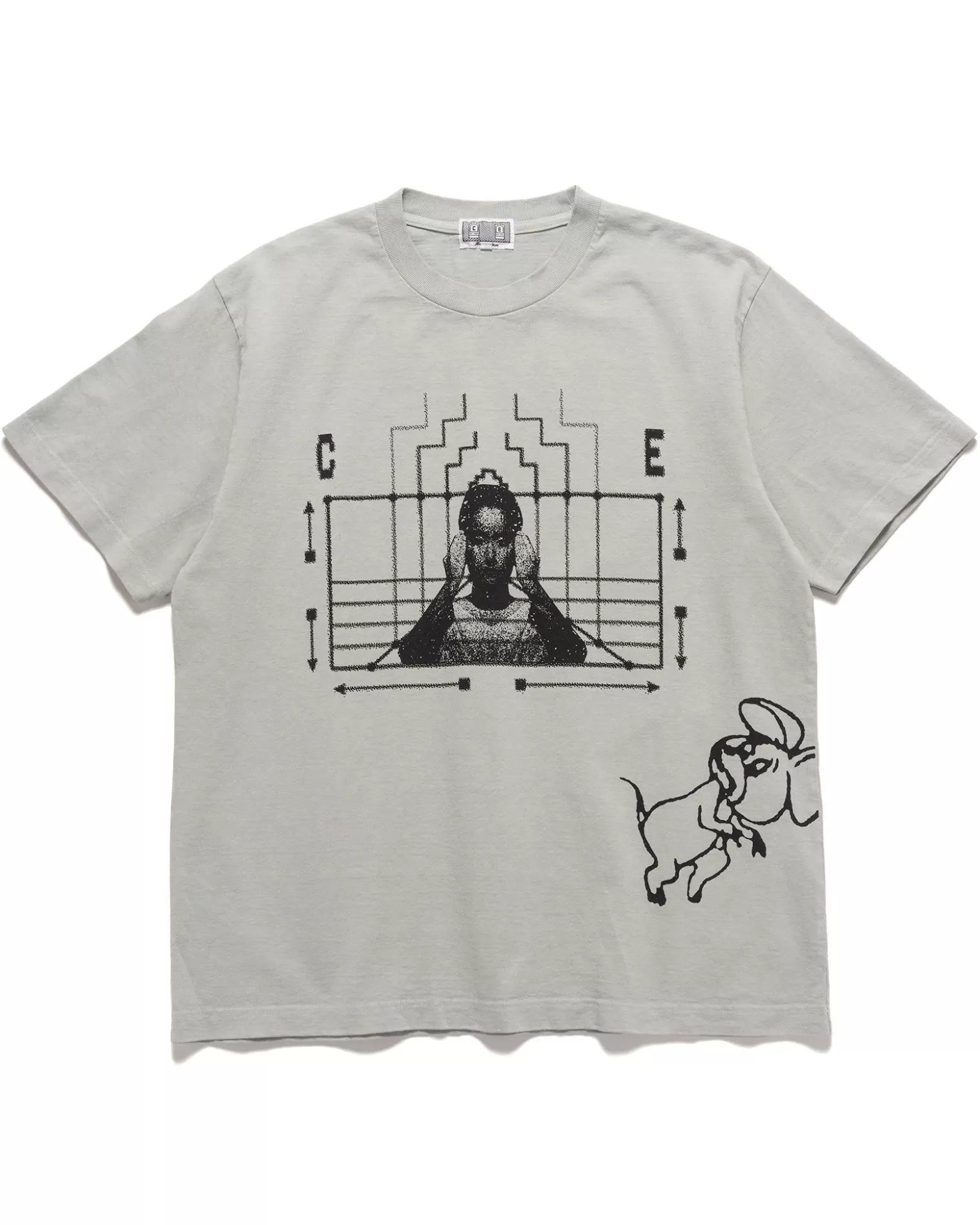 CAV EMPT Overdye Cause And Effect T Grey Discount