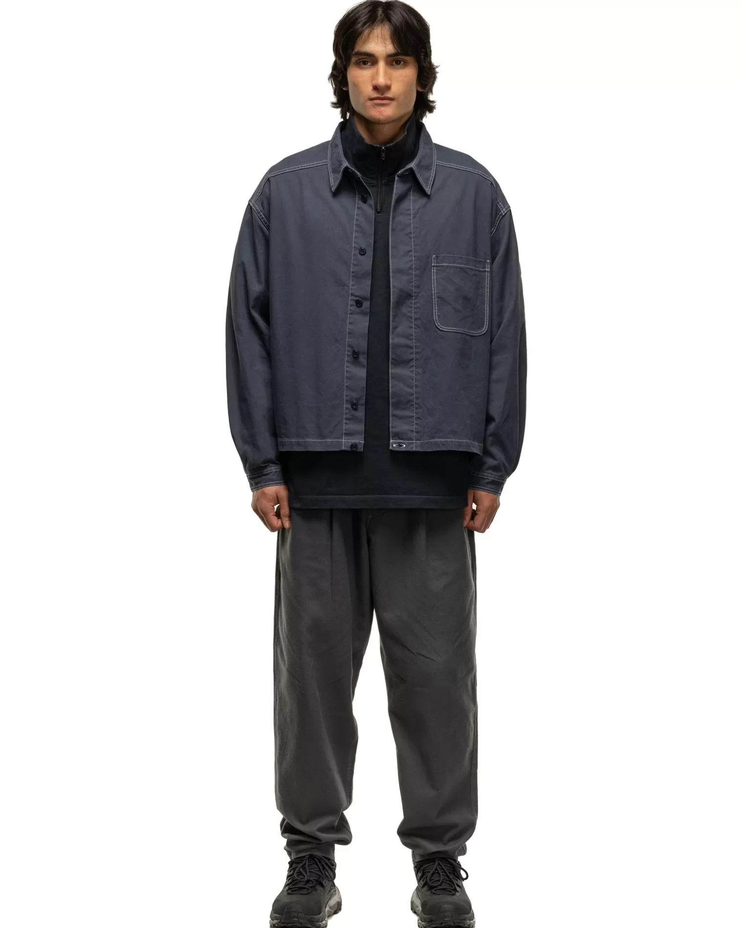 CAV EMPT Overdye Two Tuck Pants Grey Clearance