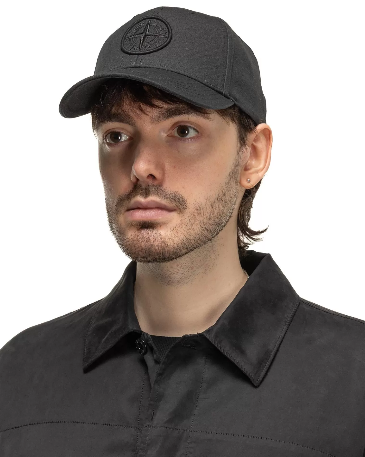 Stone Island 6-Panel Cap Black Best