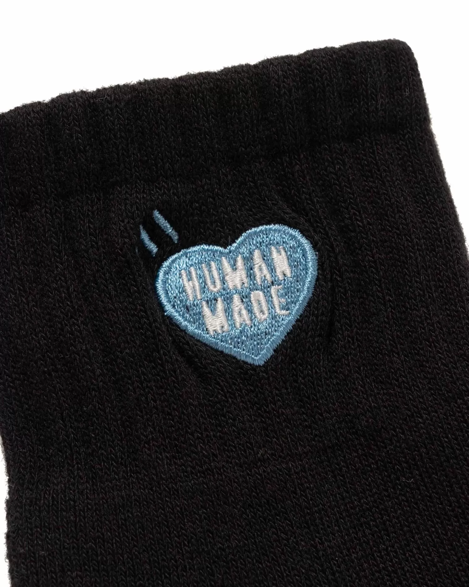 Human Made Pile Short Socks Black Hot