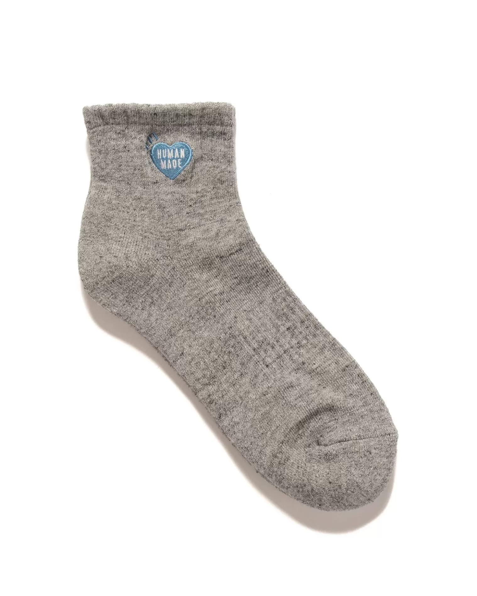 Human Made Pile Short Socks Grey Hot