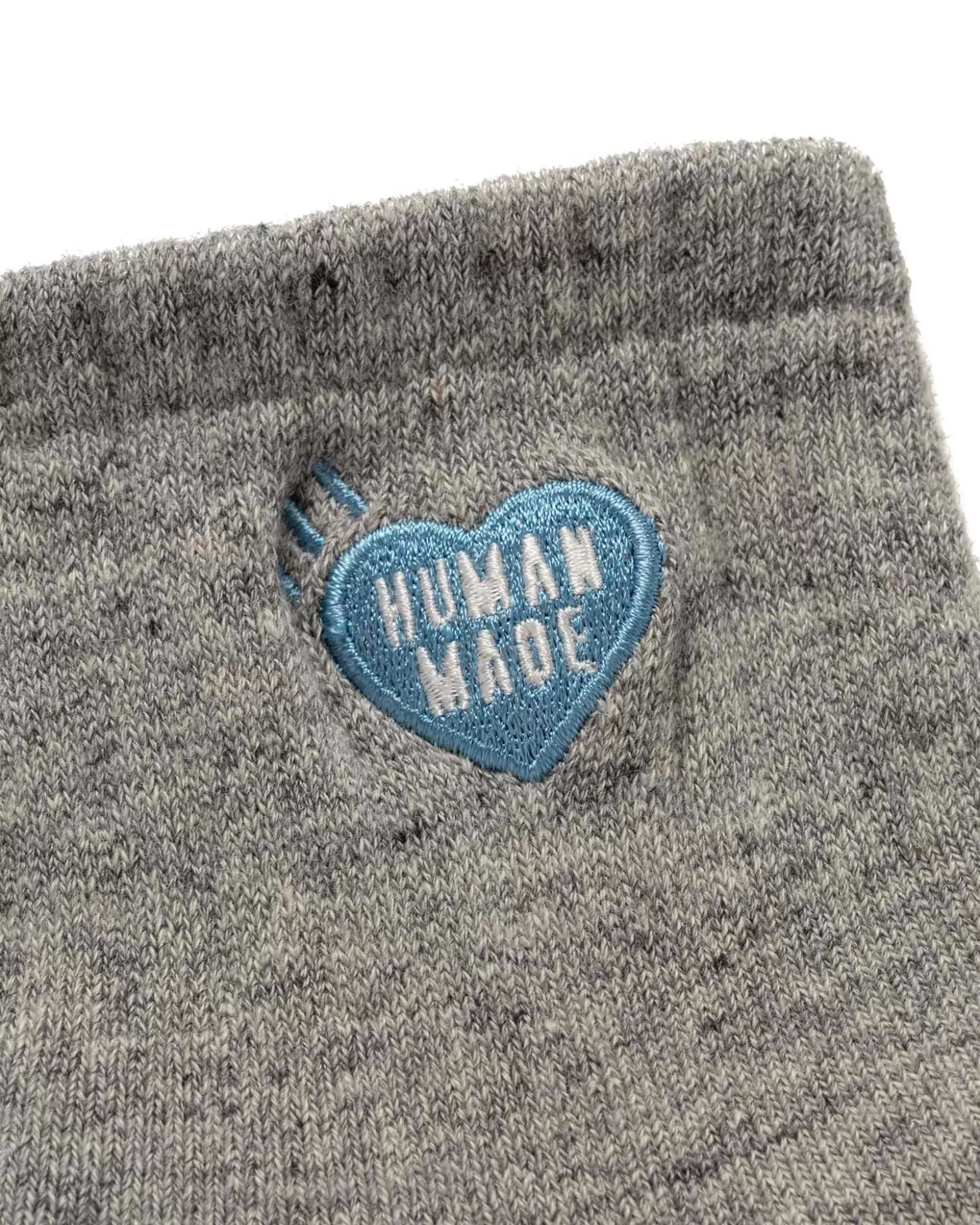 Human Made Pile Short Socks Grey Hot