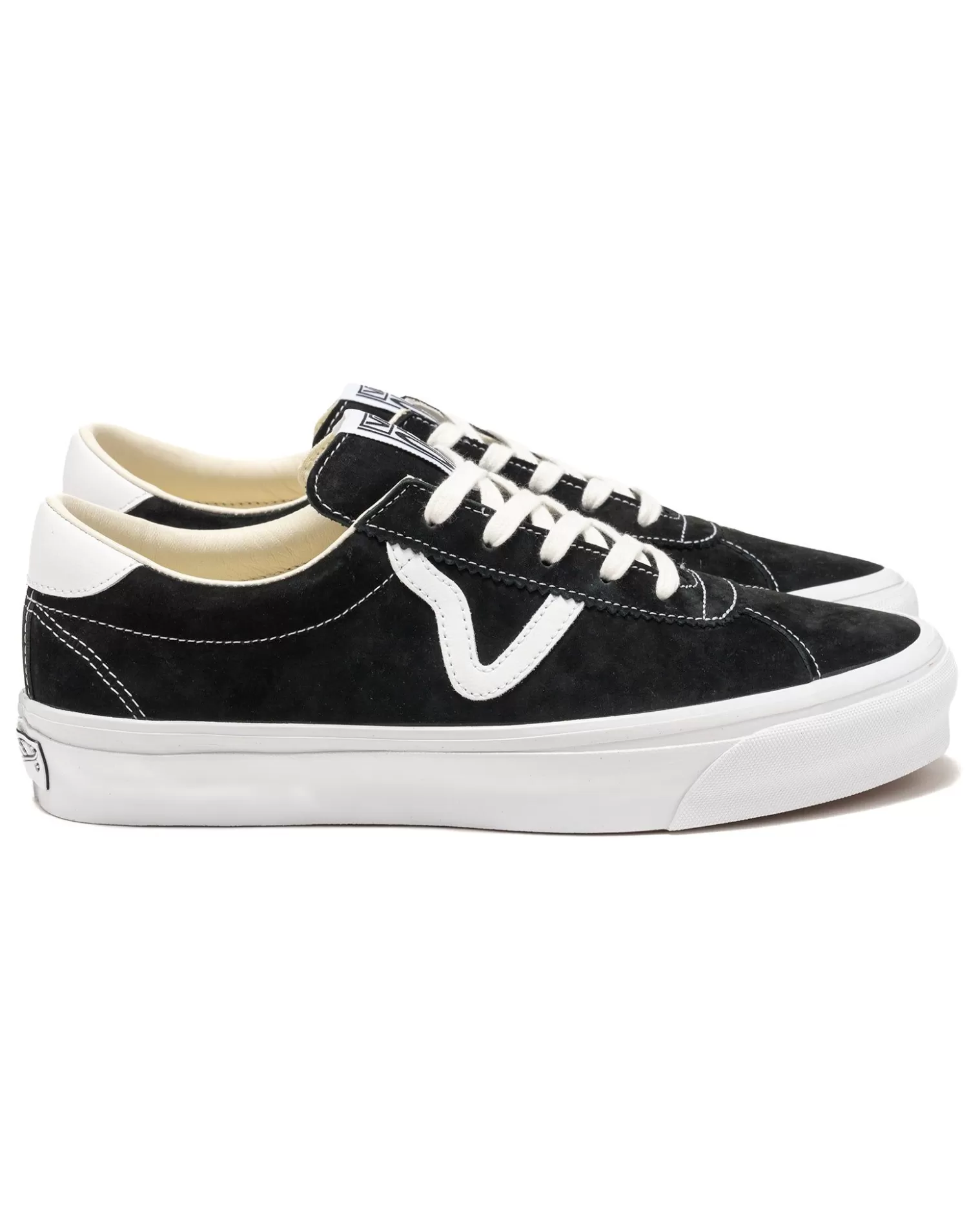 Vans Premium Sport 73 Pig Suede Black/White Shop