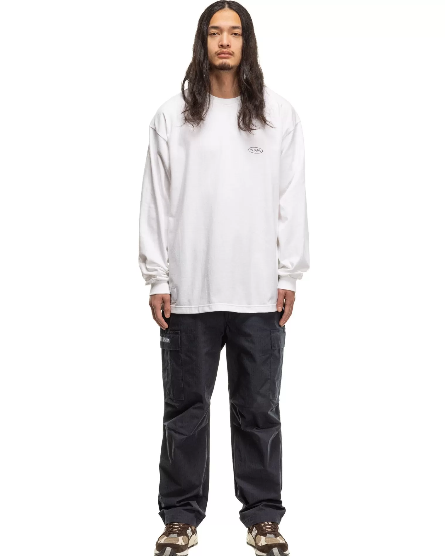 WTAPS Prtc/Ls/Cotton White Store