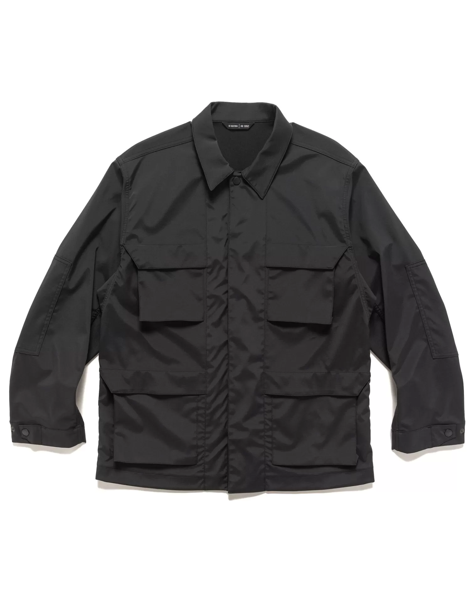 HAVEN Recon Jacket-Gore-Tex Windstopper® 3L Nylon Ripstop Black Hot