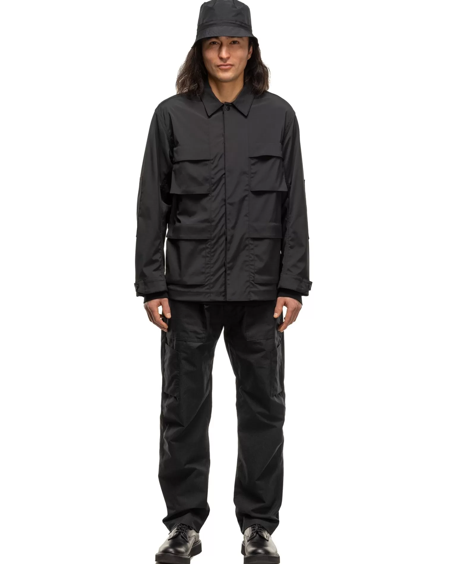 HAVEN Recon Jacket-Gore-Tex Windstopper® 3L Nylon Ripstop Black Hot