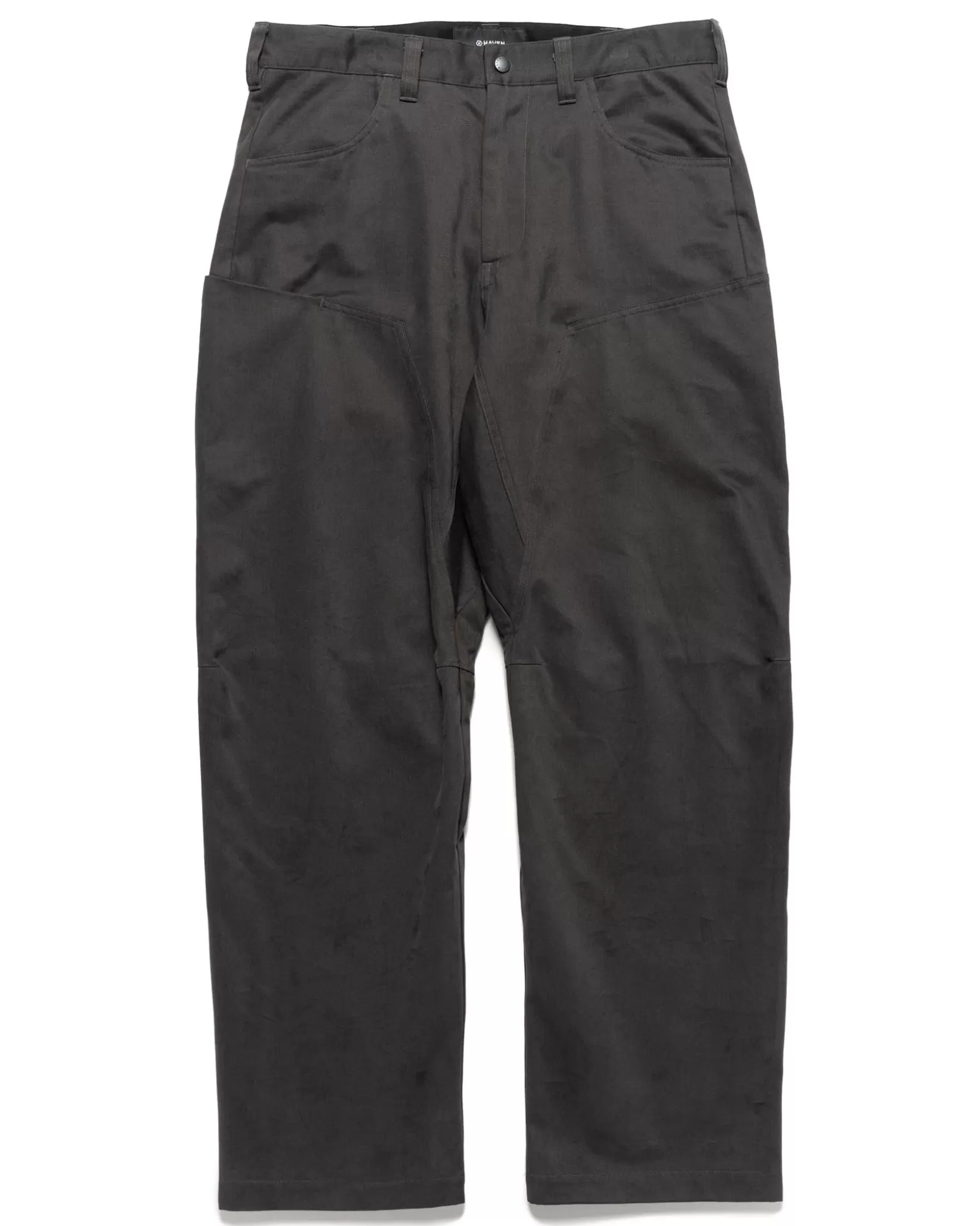 HAVEN Rig Pants-Duca Visconti Emerized Cotton Twill Charcoal Outlet