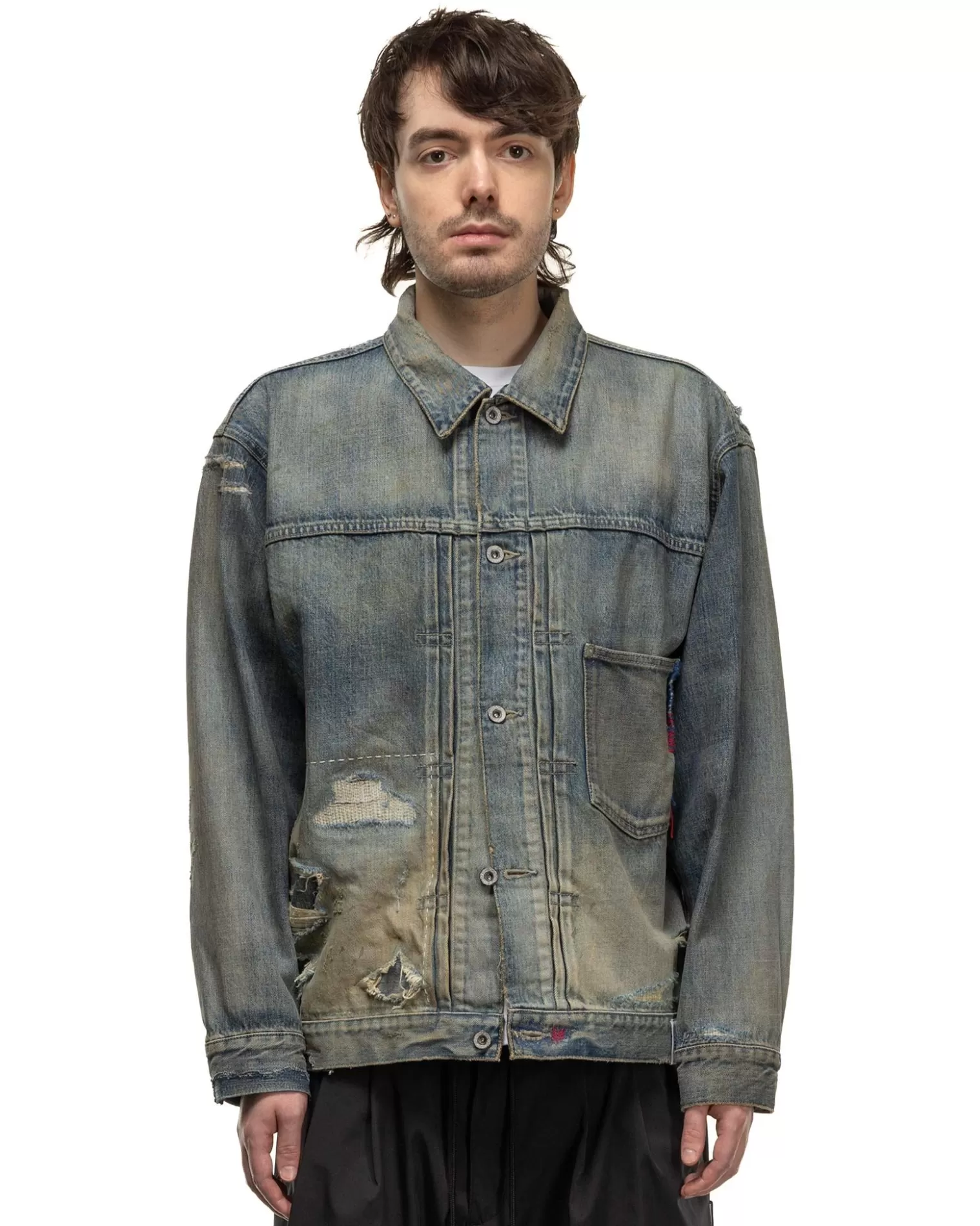 Neighborhood Savage Denim Type-1 Jacket Indigo Cheap