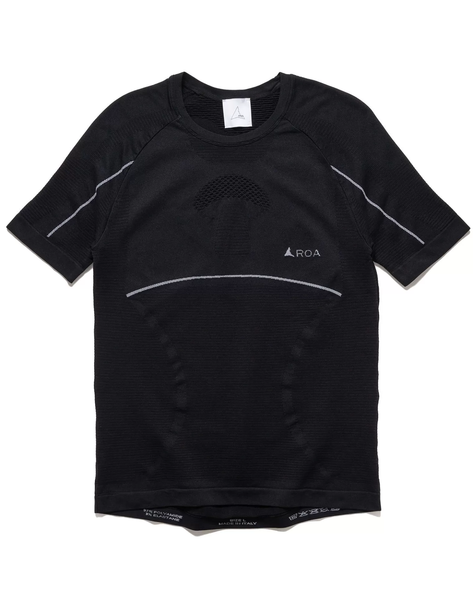 ROA Seamless Shortsleeve Black Cheap