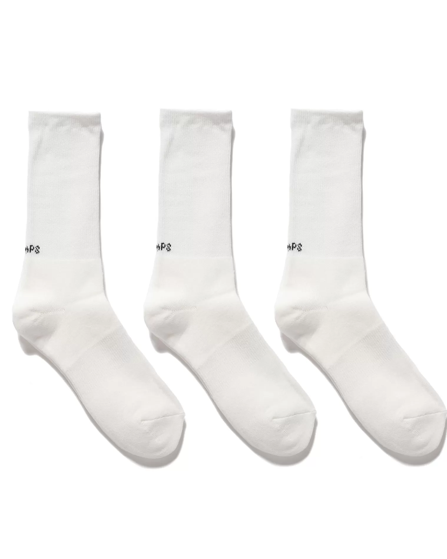 WTAPS Skivvies 3 Piece Tube Sox White Outlet