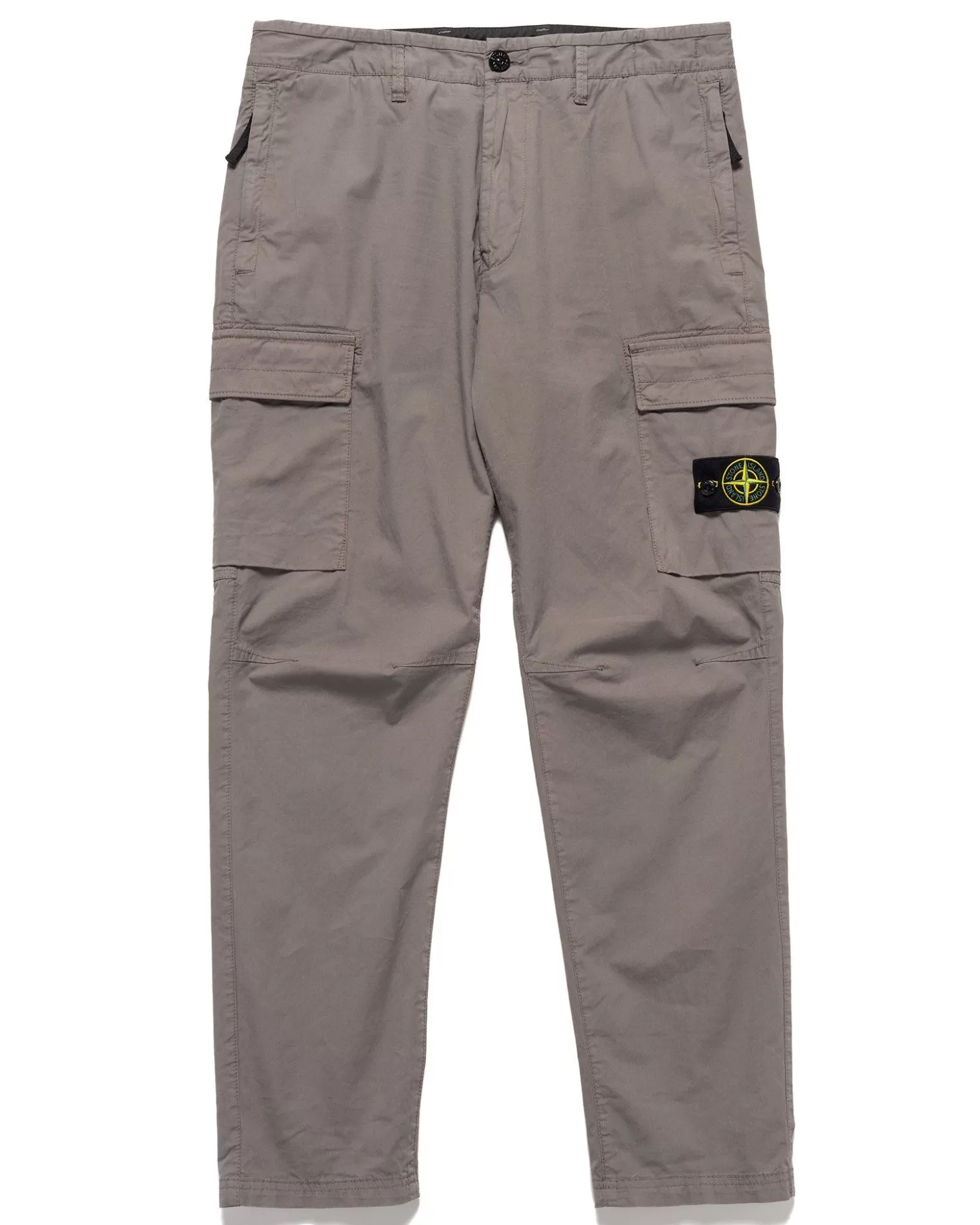 Stone Island Supima® Cotton Twill Stretch-Tc Regular Fit Cargo Pants Dove Grey Discount