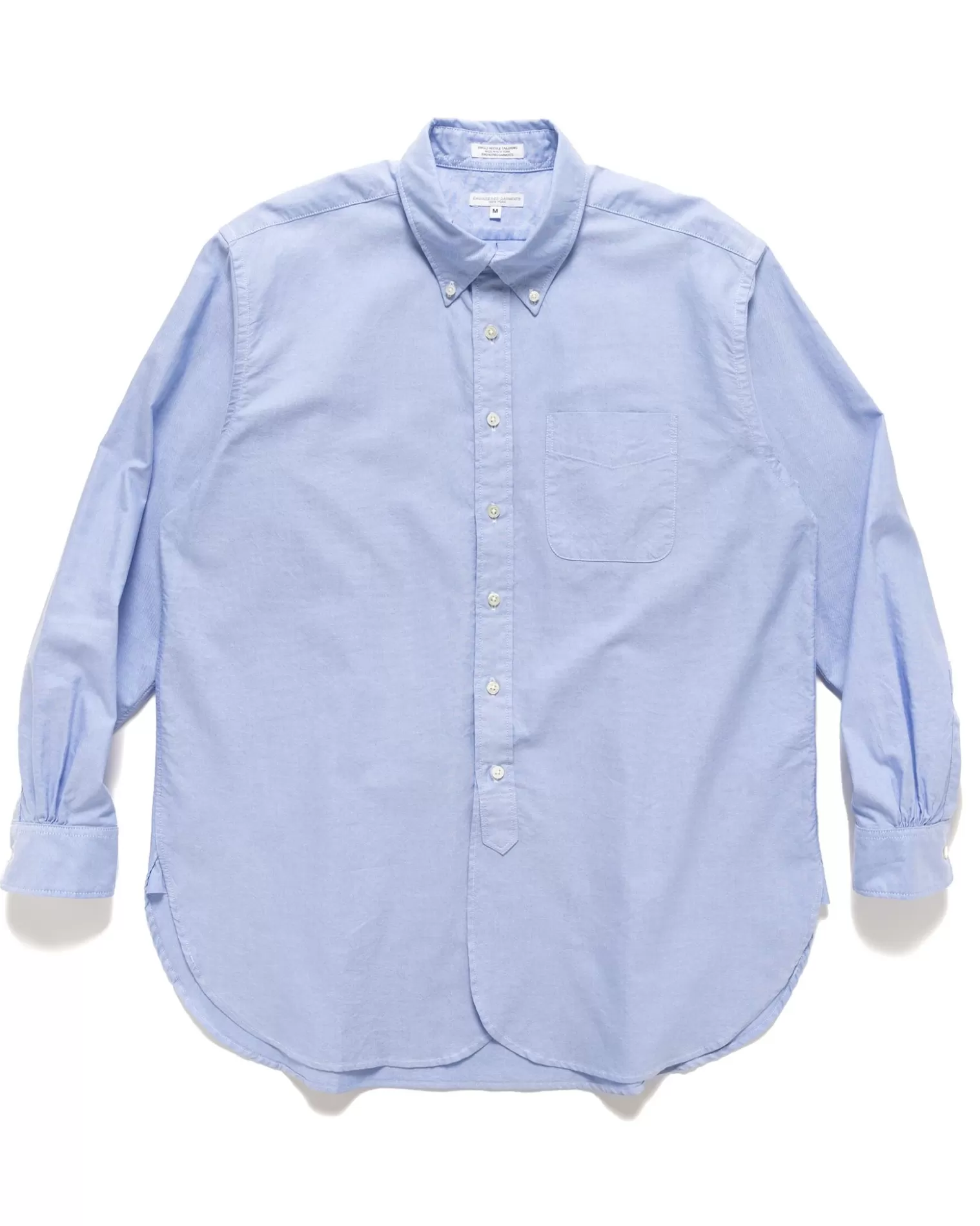 Engineered Garments 19Th Century Bd Shirt Cotton Oxford Blue Sale