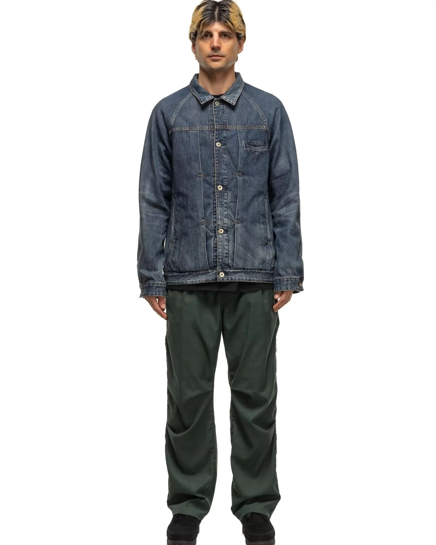 nonnative Trucker Blouson Cotton 10Oz Denim Vw Indigo Clearance