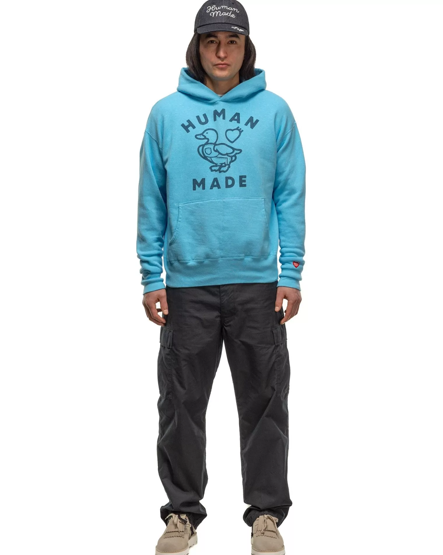 Human Made Tsuriami Hoodie Blue Online