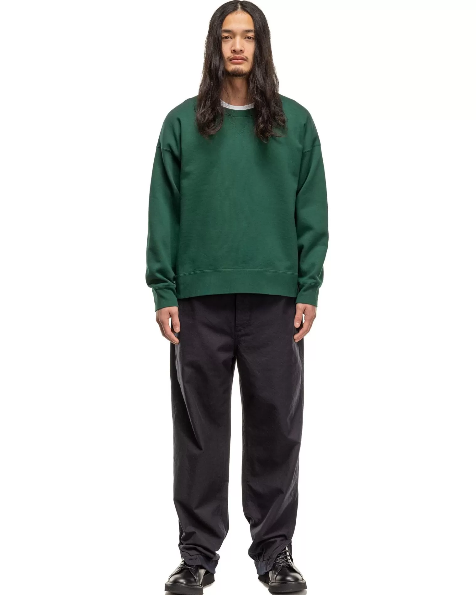 visvim Ultimate Jumbo Sb Sweat L/S Green Flash Sale