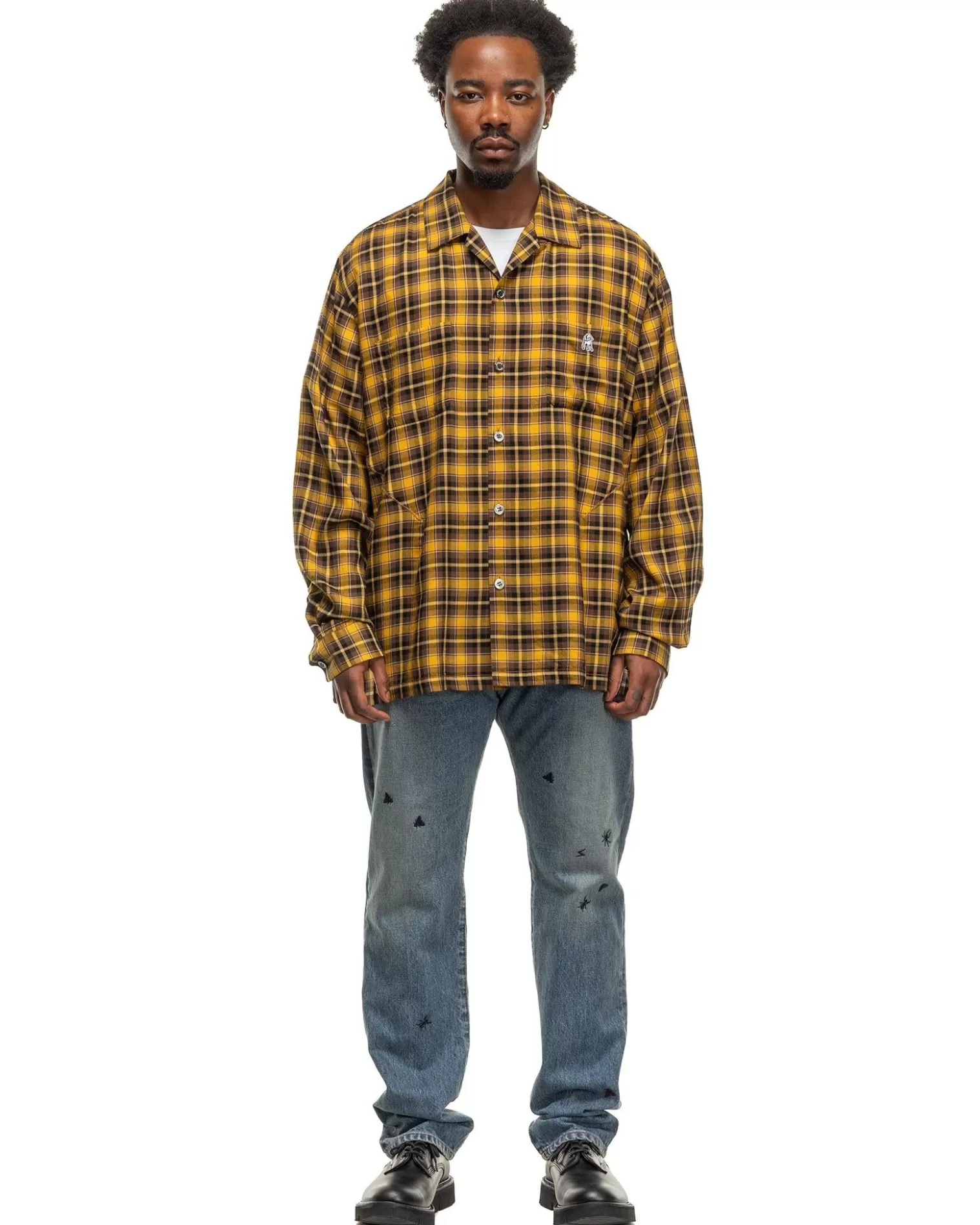 Undercover Us1D4492 Shirt Yellow Ck Online