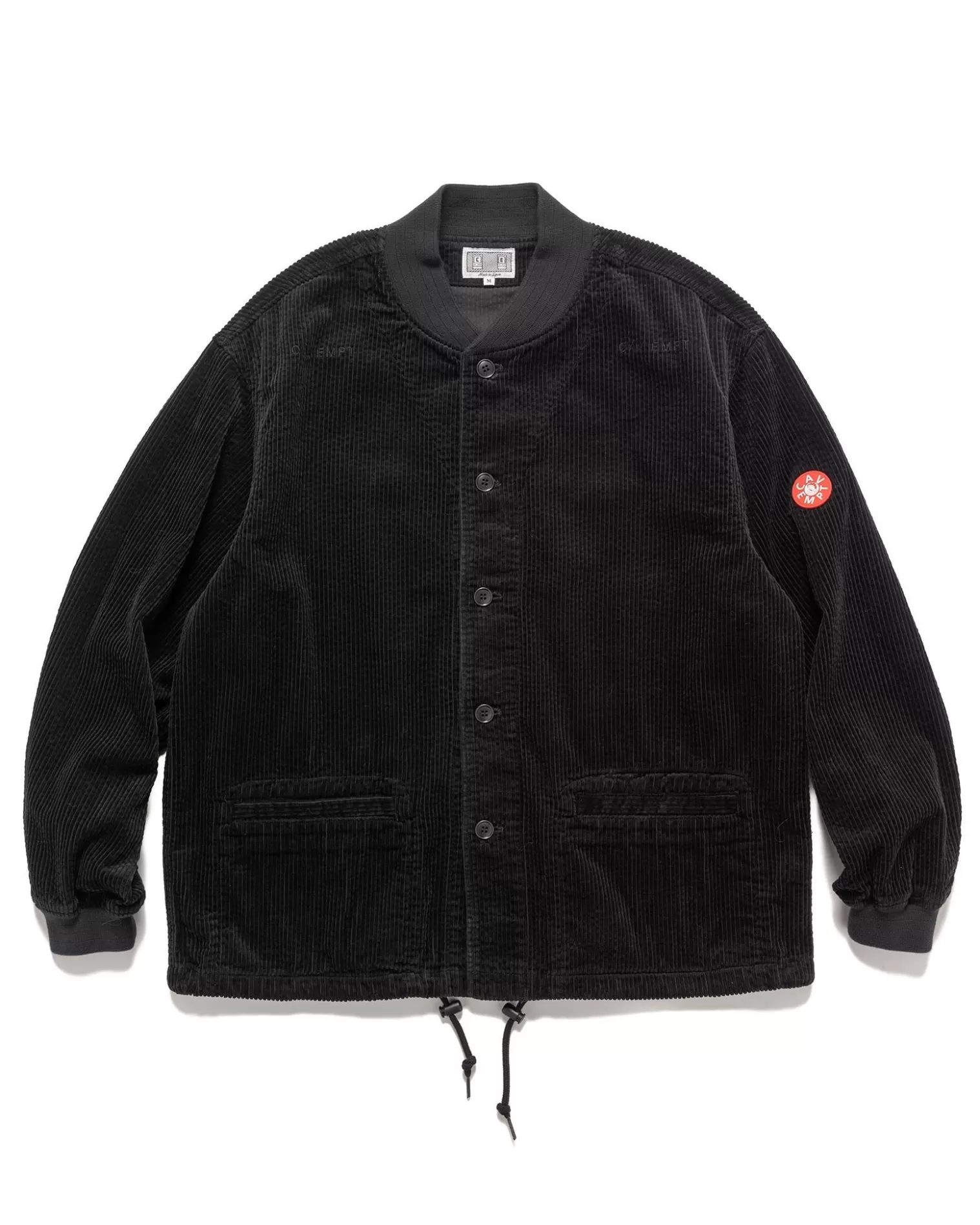 CAV EMPT 6W Cord Button Up Jacket Black Outlet