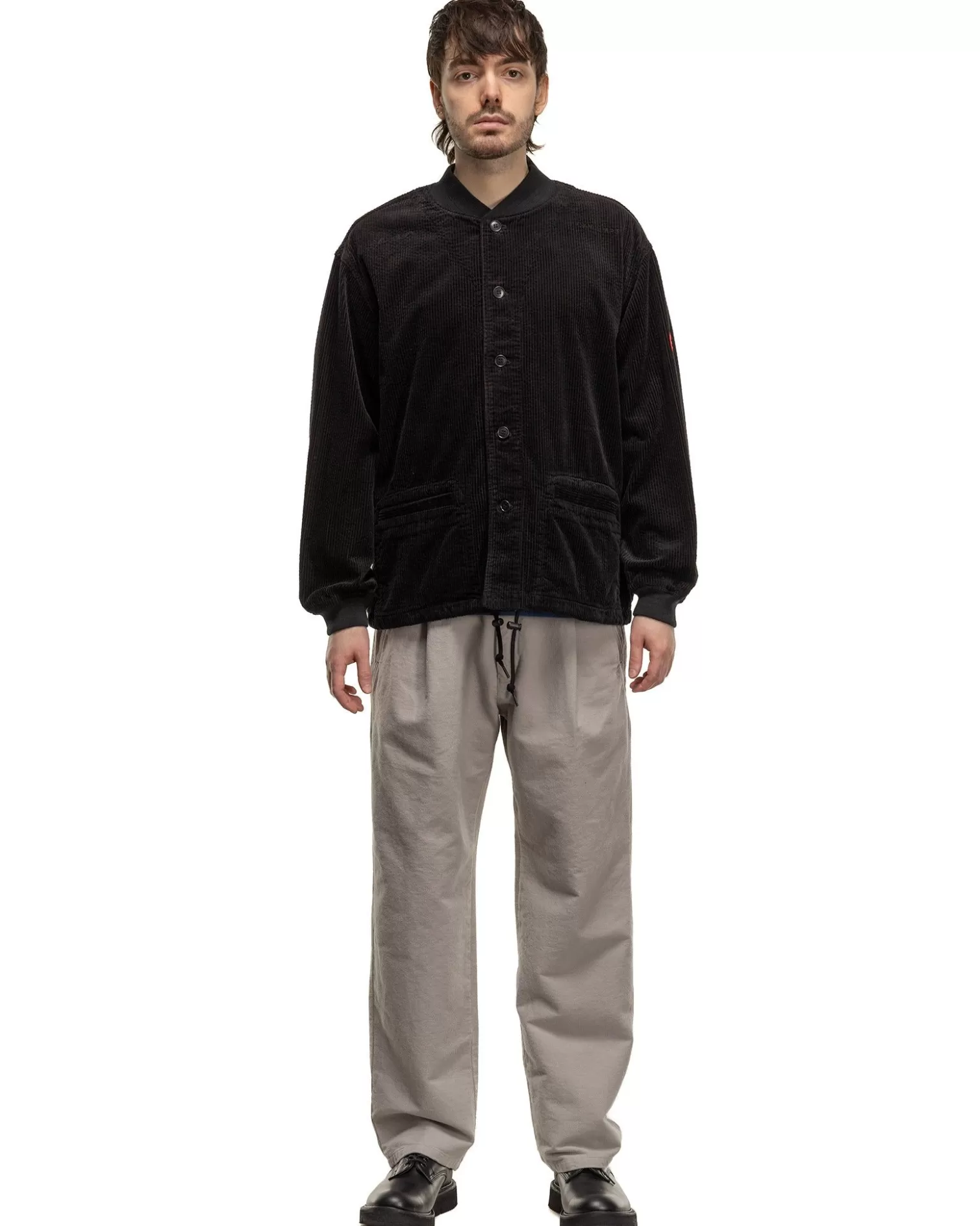 CAV EMPT 6W Cord Button Up Jacket Black Outlet