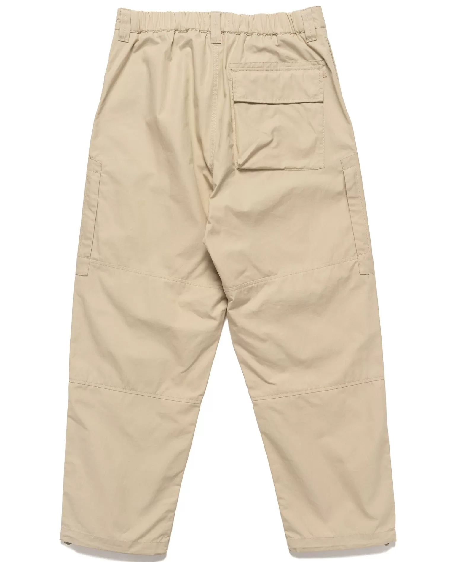 Stone Island Weatherproof Cotton Canvas Ghost Piece Loose Fit Cargo Pants Beige New