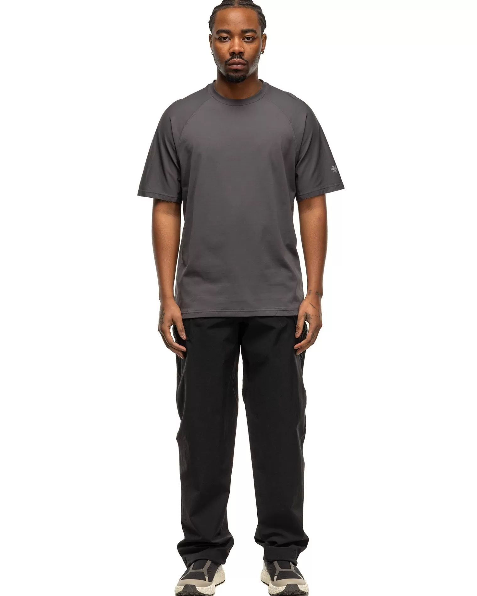 Goldwin Wf-Dry T-Shirt Deep Charcoal Clearance