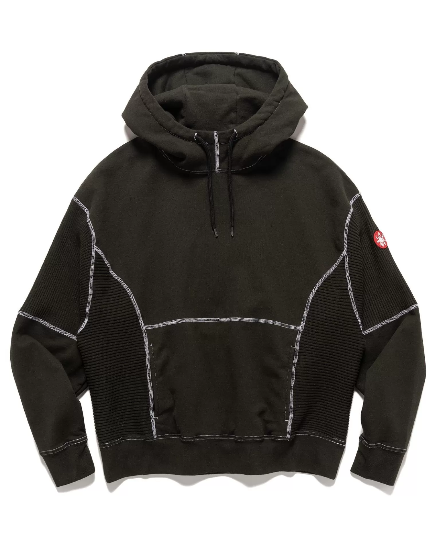 CAV EMPT Wide Rib Cut Heavy Hoody Black Cheap