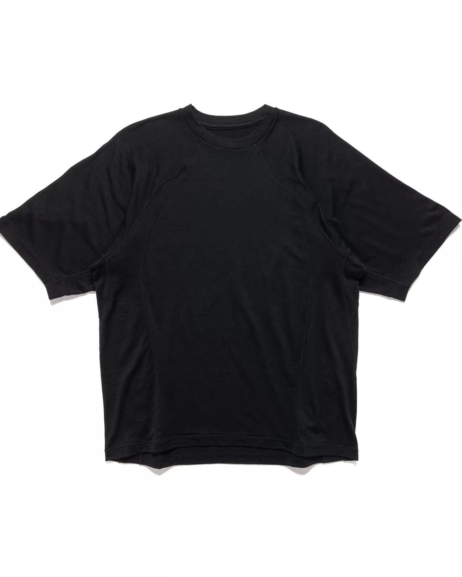 Goldwin 0 Wool T-Shirt Black Best Sale