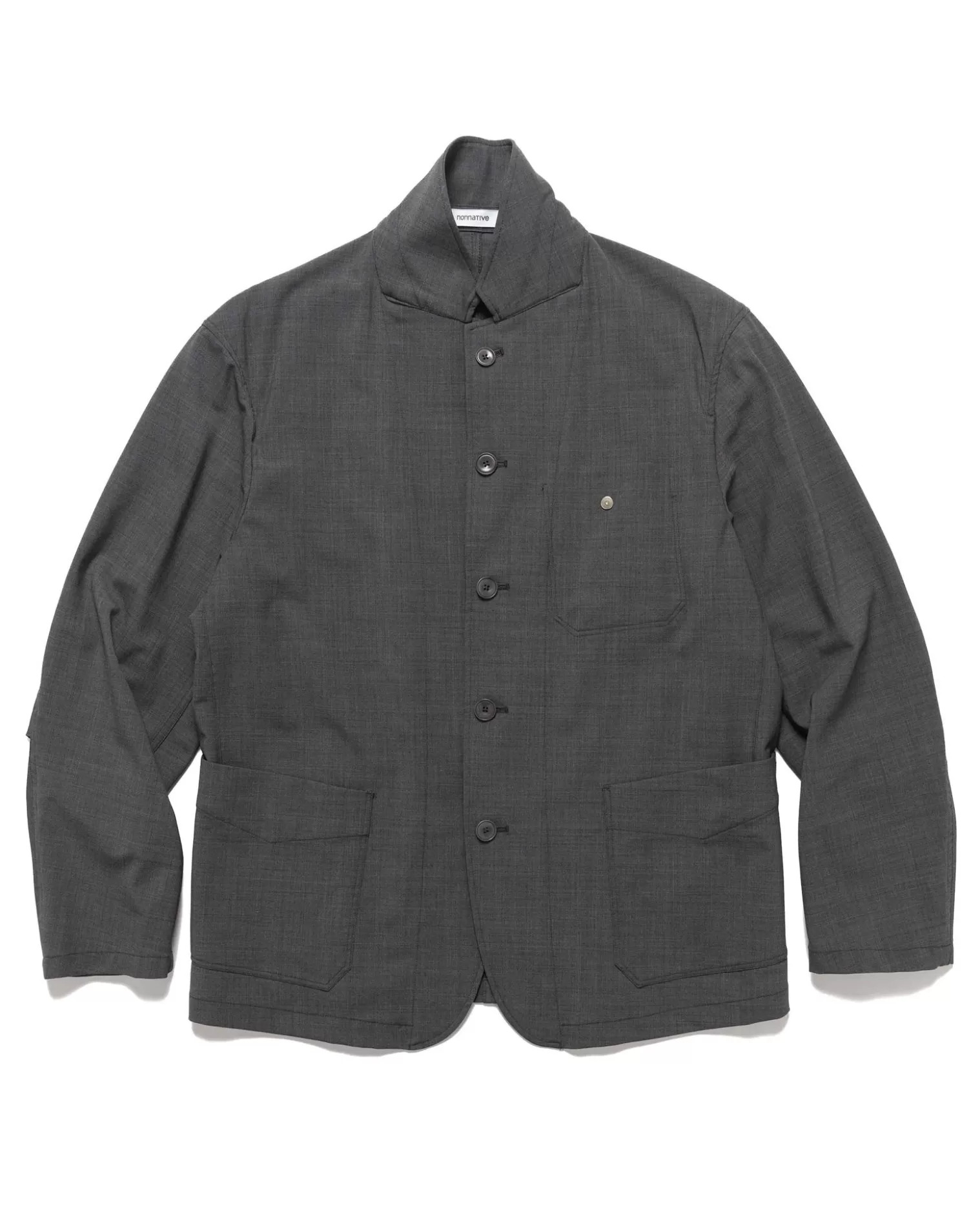 nonnative Worker 5B Jacket P/W/Pu Tropical Cloth Charcoal Shop