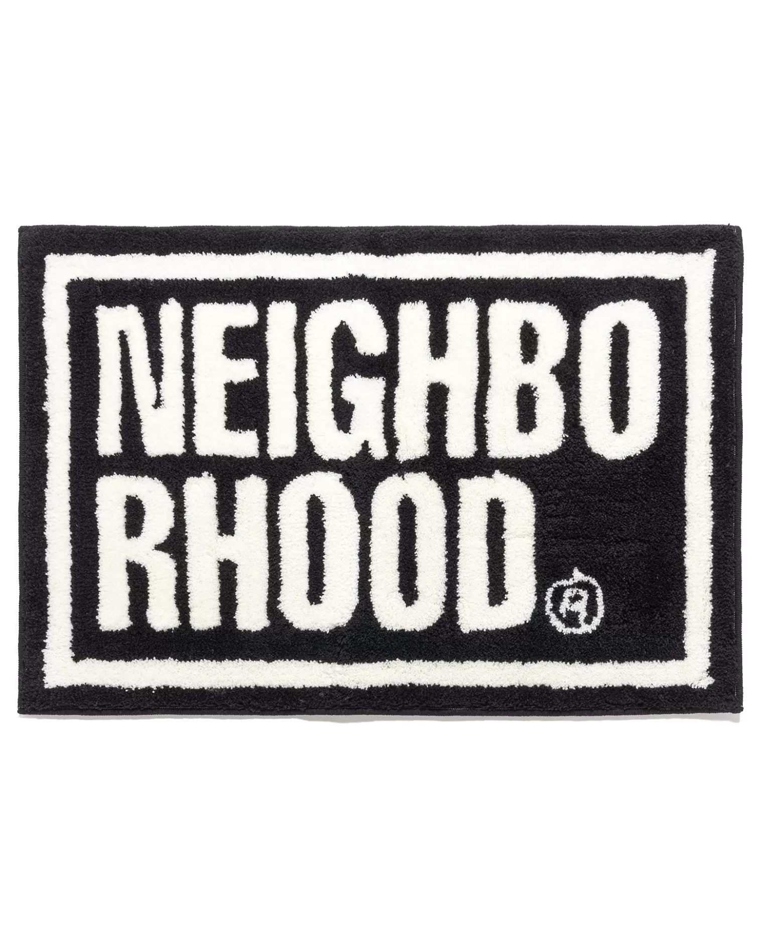 Neighborhood X Gallery 1950. Square Rug Mat Black Sale