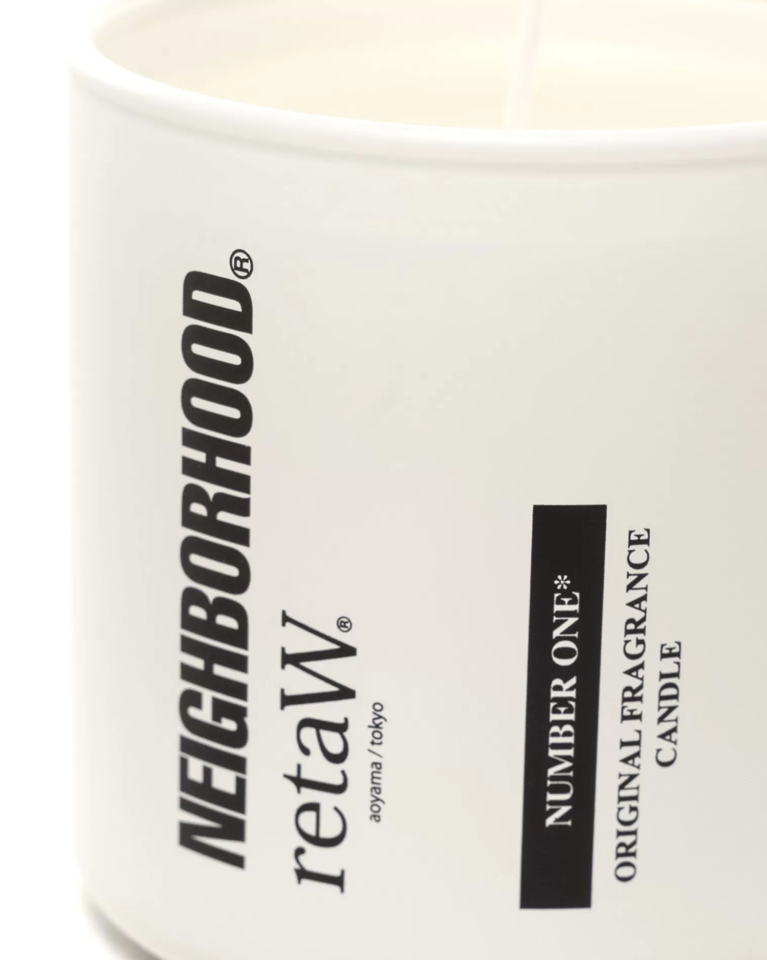 Neighborhood X Retaw. Number One Candle Hot