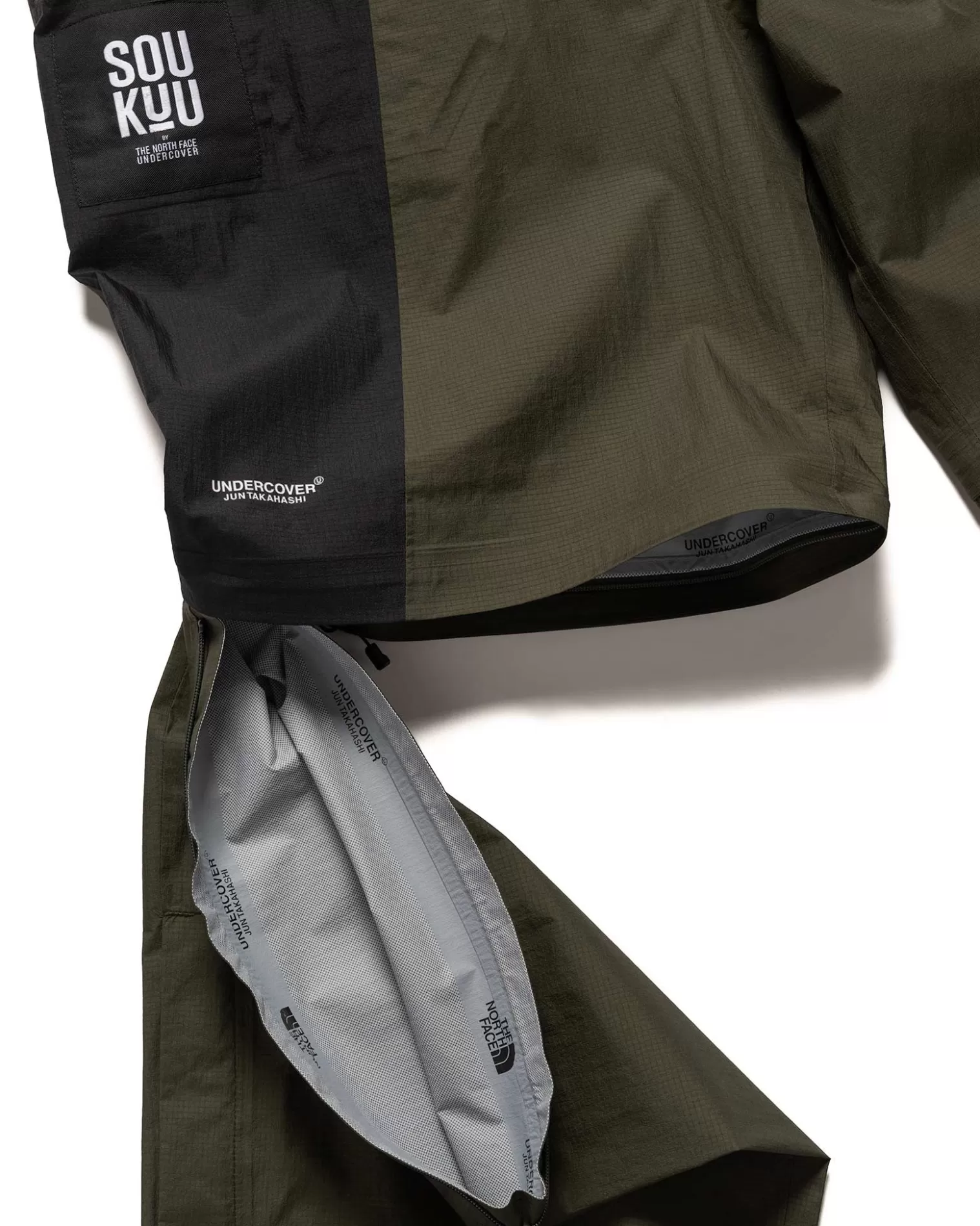 The North Face X Undercover Soukuu Hike Convertible Shell Pant Forest Green Online