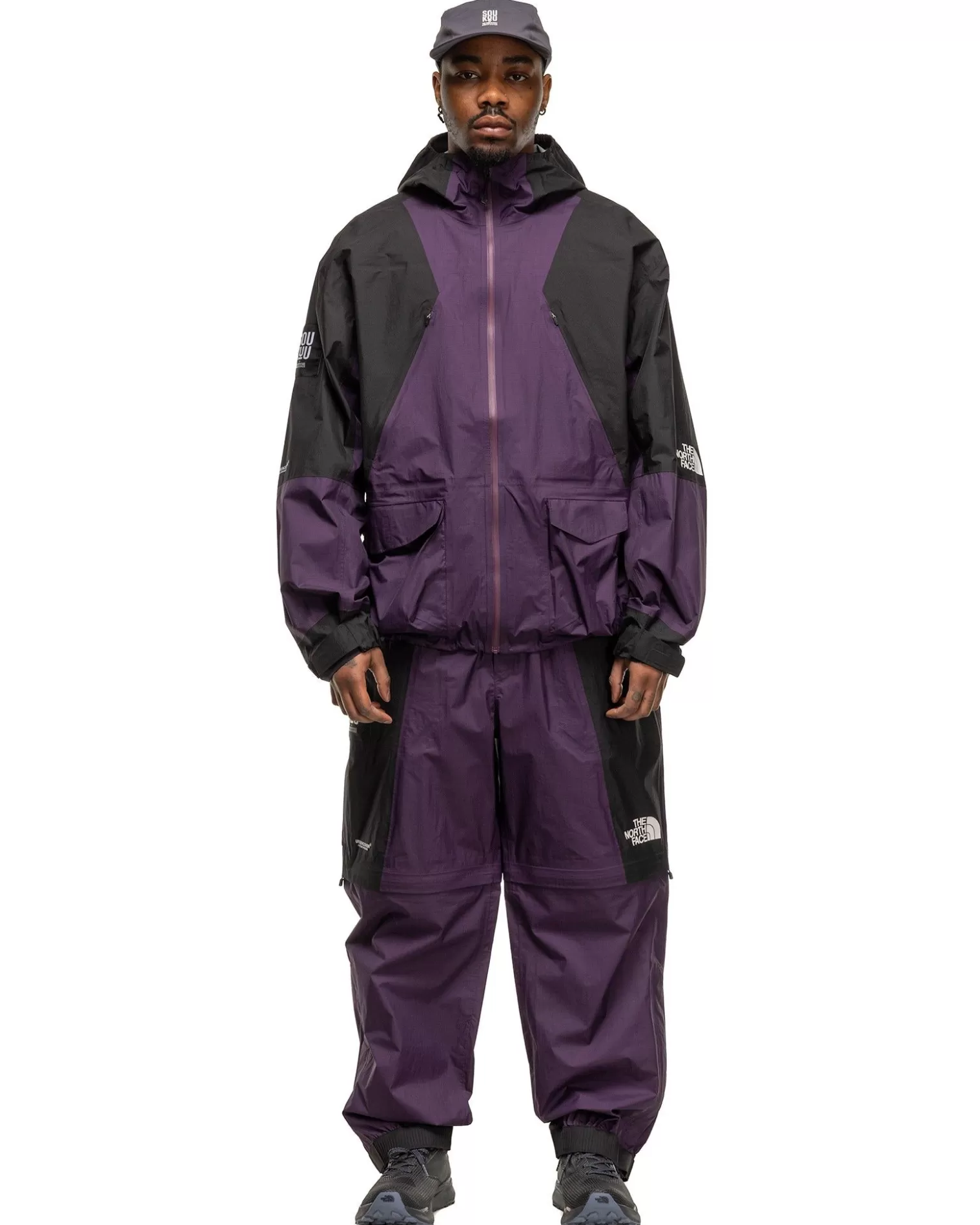 The North Face X Undercover Soukuu Hike Convertible Shell Pant Purple Pennant Cheap