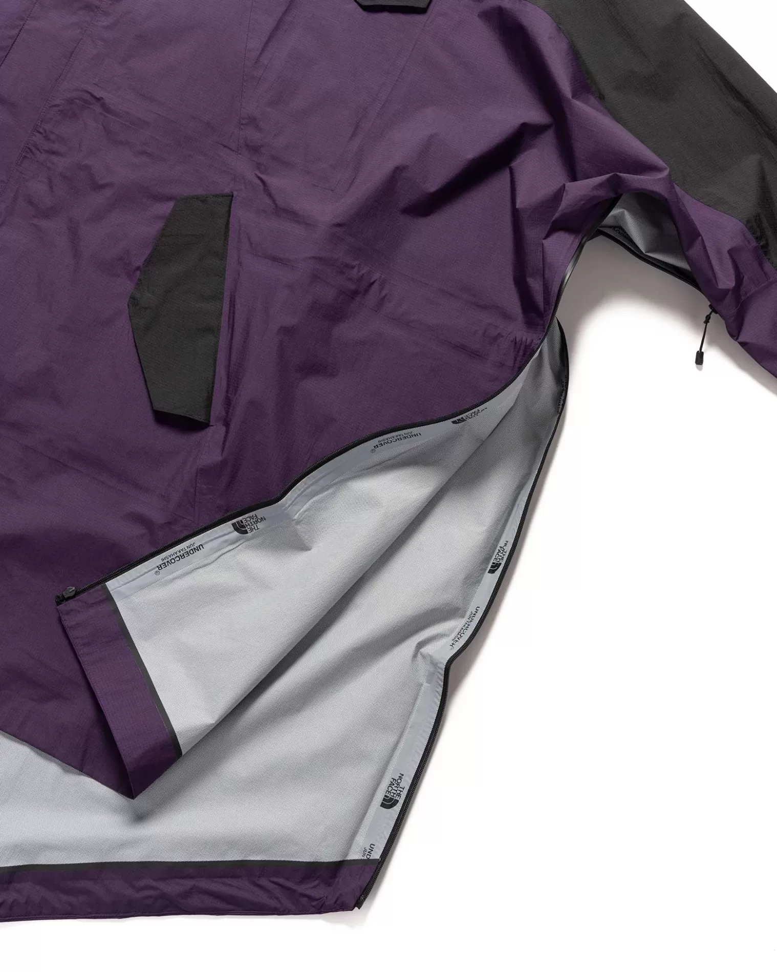 The North Face X Undercover Soukuu Hike Packable Fishtail Shell Parka Purple Pennant Discount