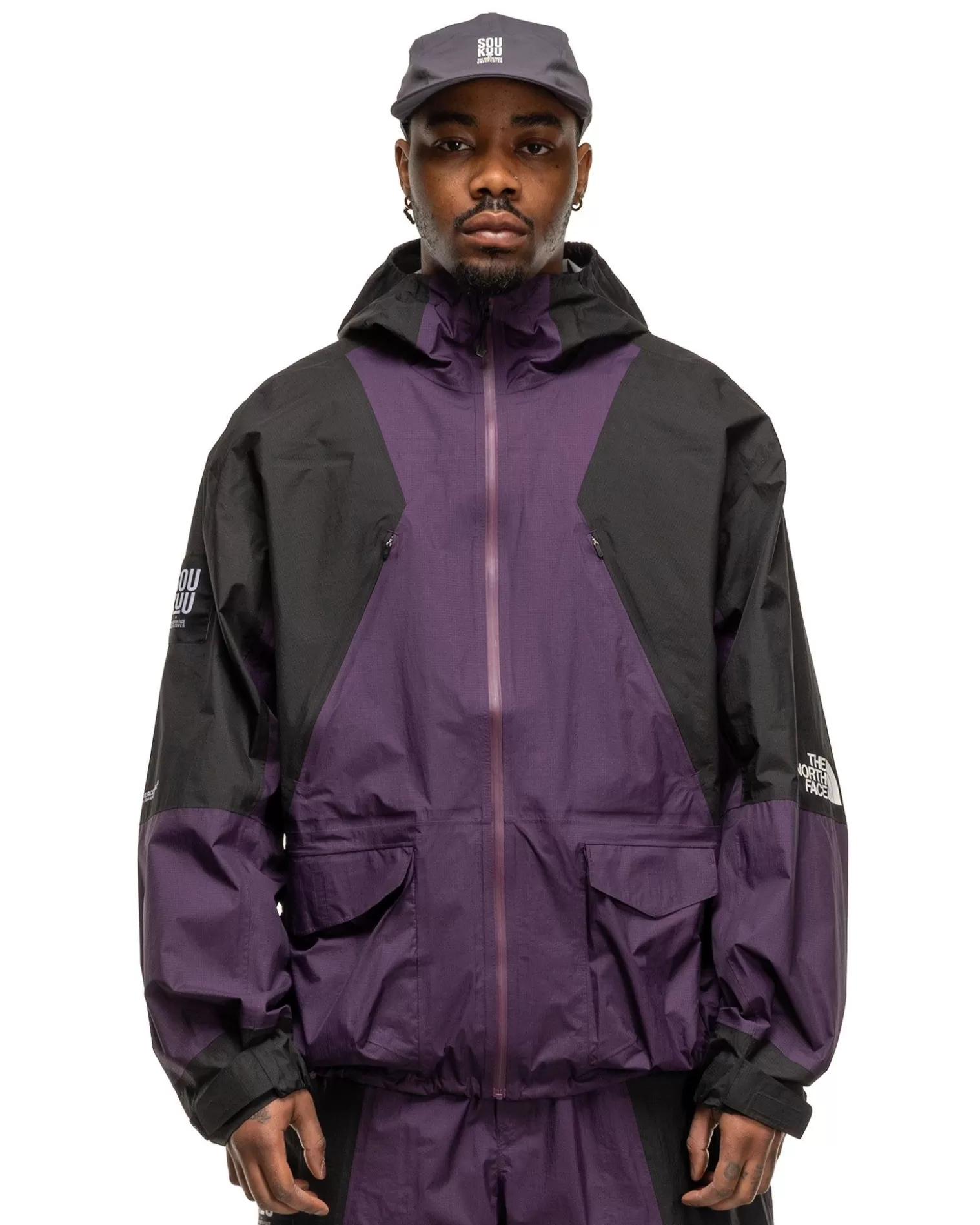 The North Face X Undercover Soukuu Hike Packable Mountain Light Shell Jacket Purple Pennant Best Sale