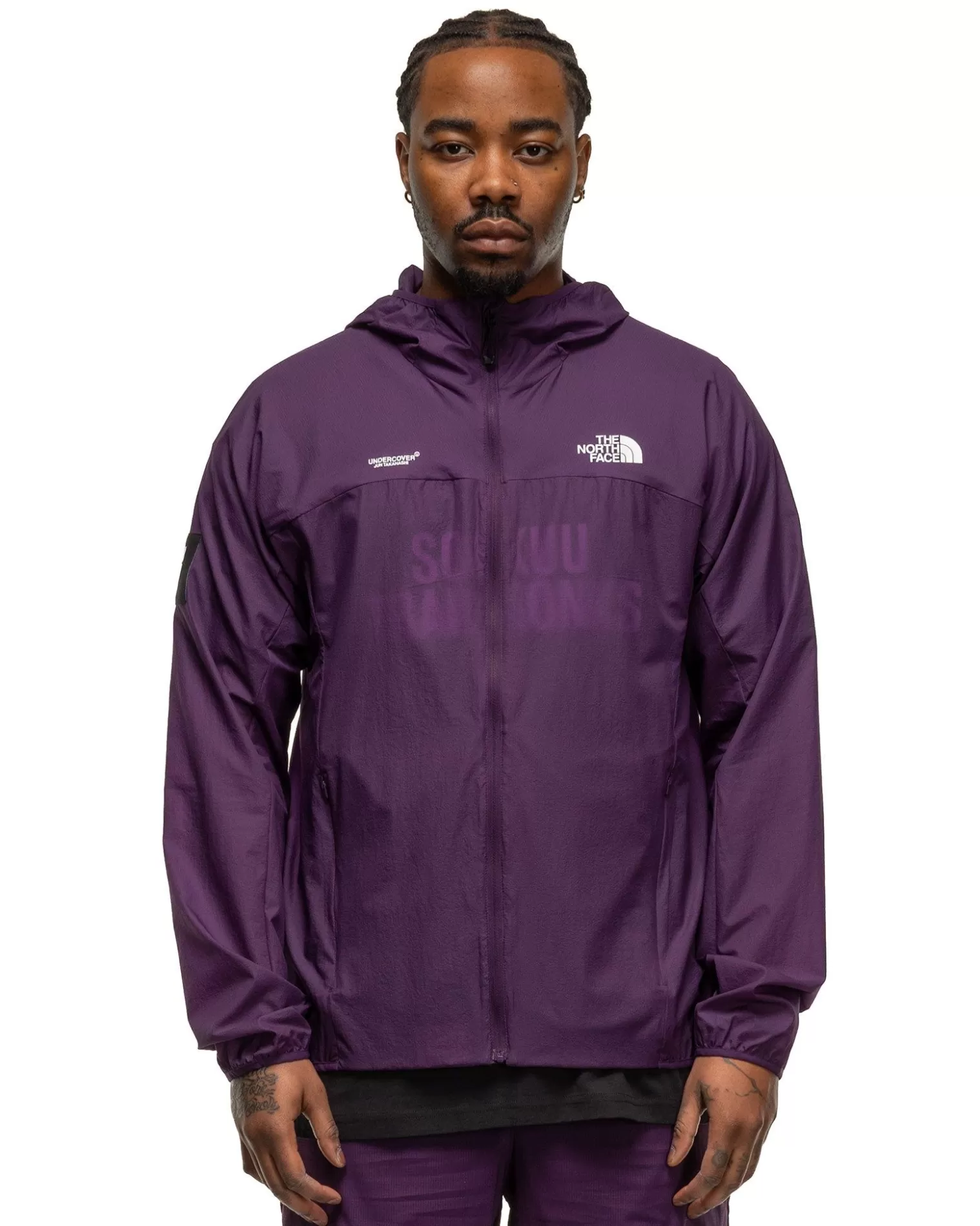 The North Face X Undercover Soukuu Trail Run Packable Wind Jacket Purple Pennant Store