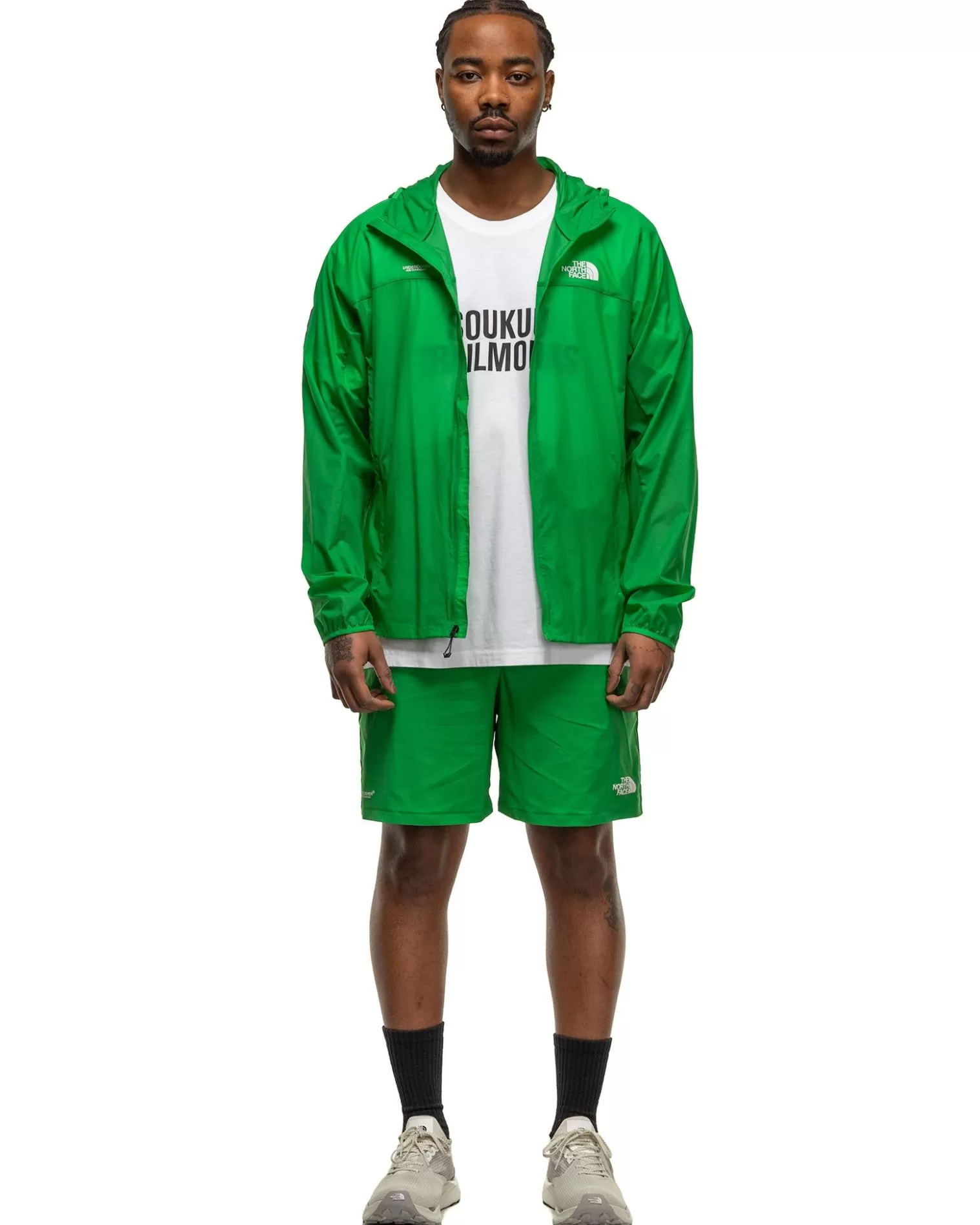 The North Face X Undercover Soukuu Trail Run Utility 2-In-1 Shorts Fern Green Online