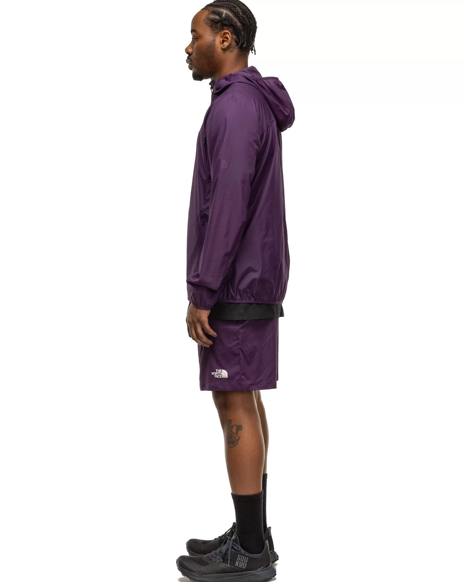 The North Face X Undercover Soukuu Trail Run Utility 2-In-1 Shorts Purple Pennant Clearance